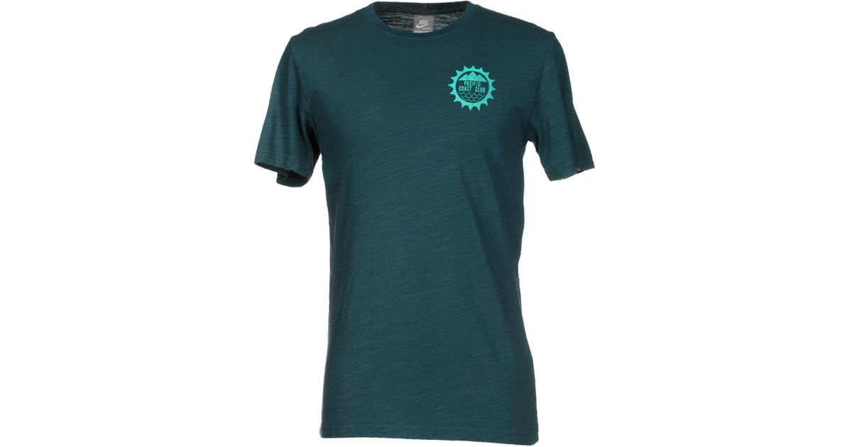 electric green nike t shirt