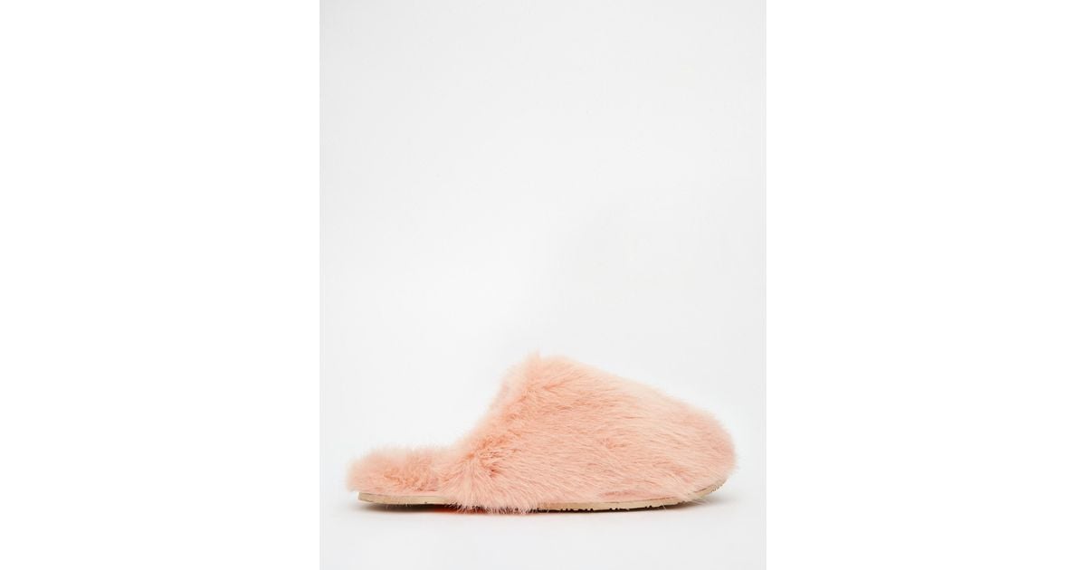 ted baker fur slippers