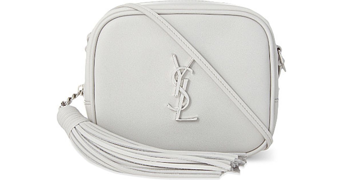 monogram saint laurent blogger bag in black leather monogram saint laurent blogger bag in black leather