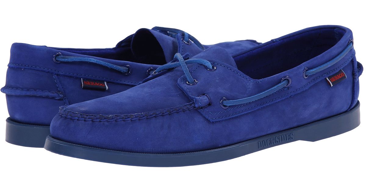 blue sebago docksides