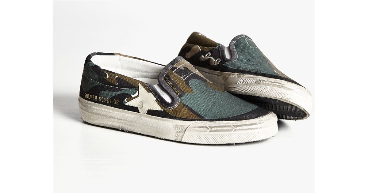 golden goose slip on