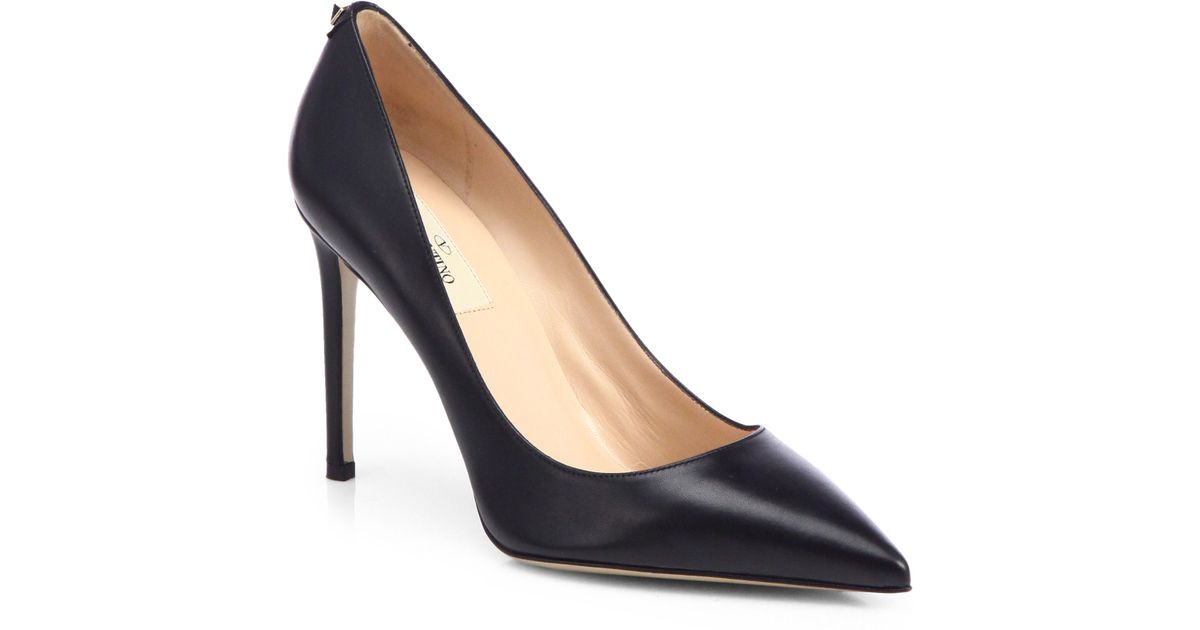 valentino black pumps