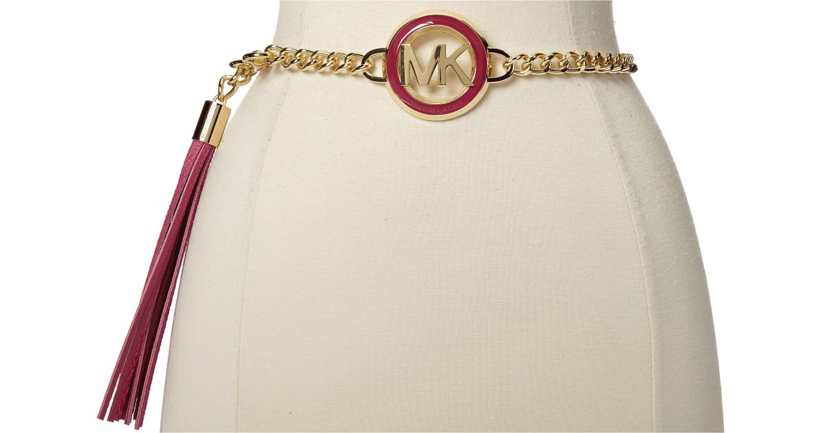 pink mk belt