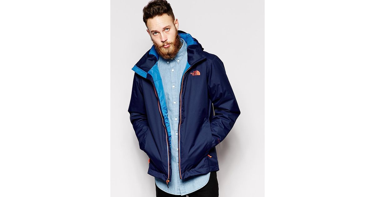 north face quest insulated jacket black