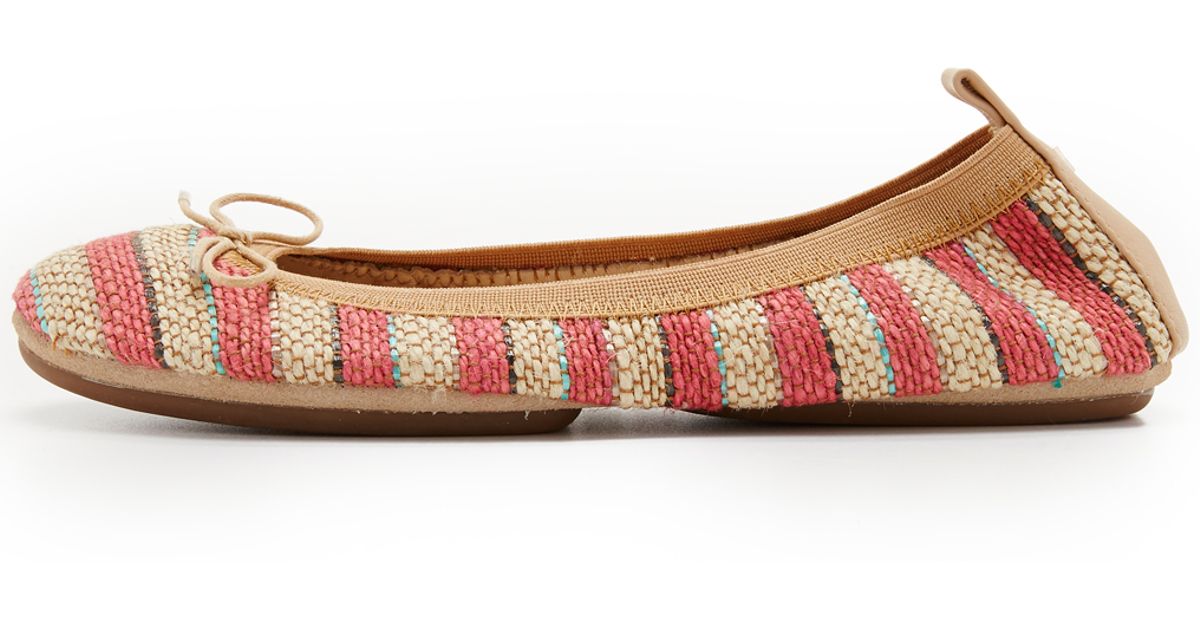 yosi samra pink ballet flats