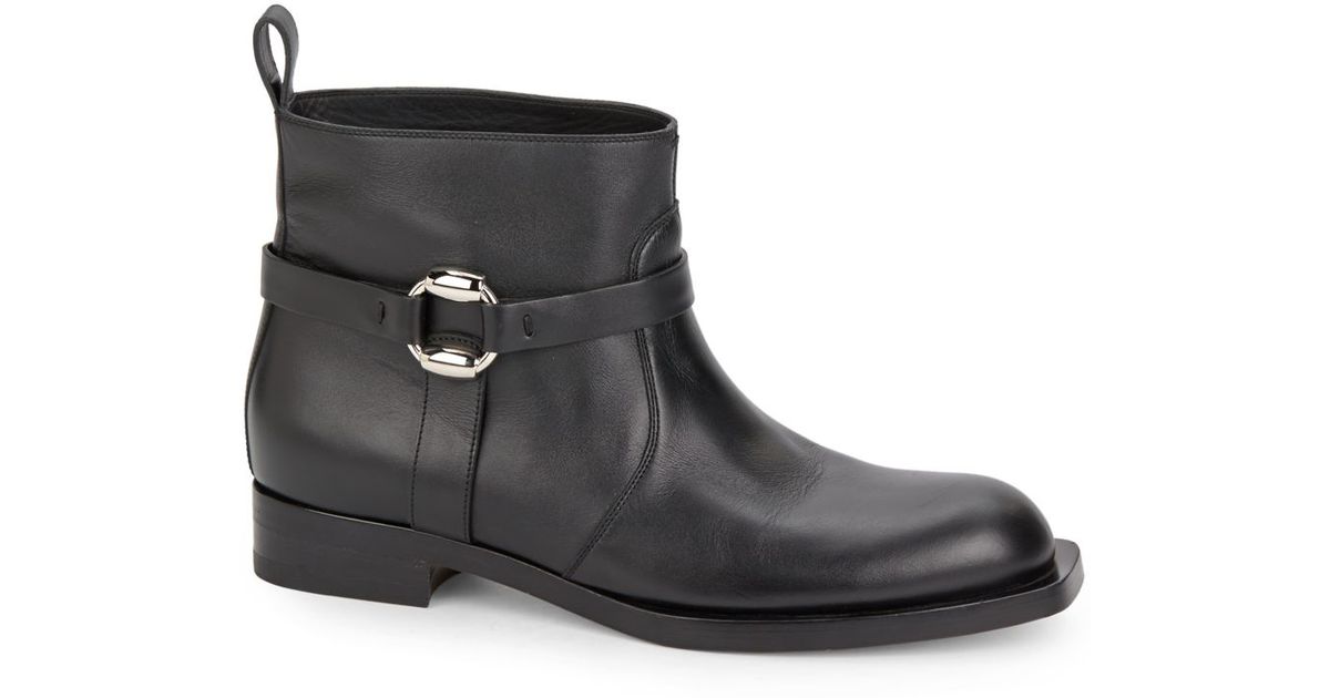 gucci moto boots