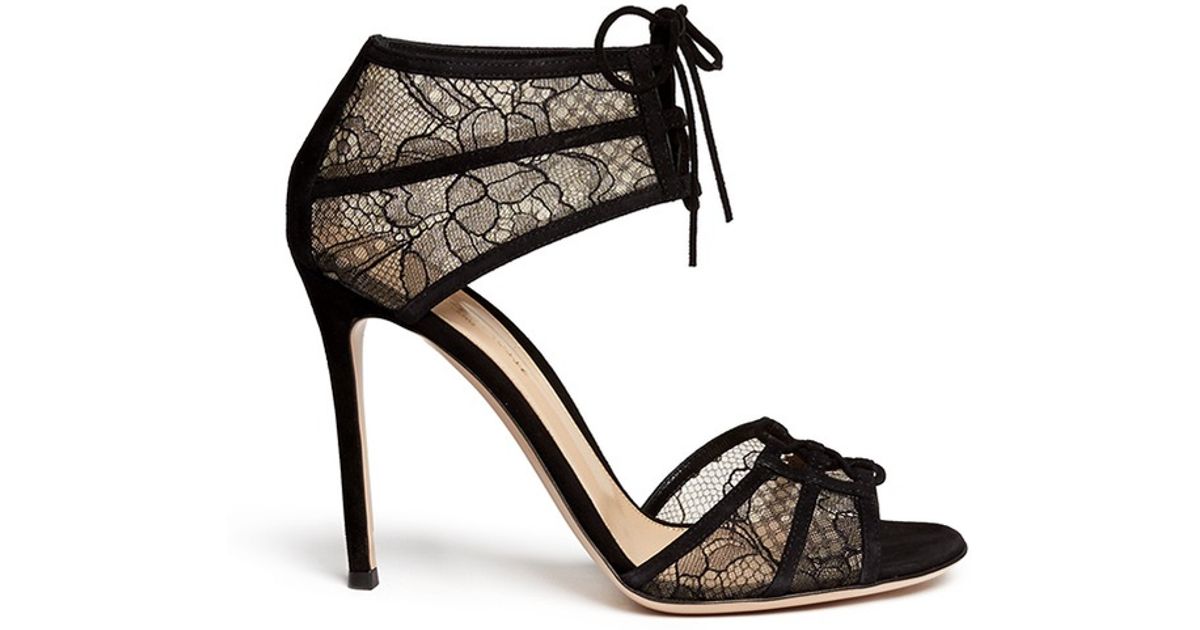 gianvito rossi suede sandals