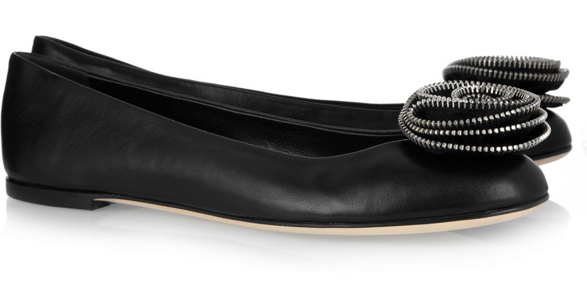giuseppe zanotti ballerina flats