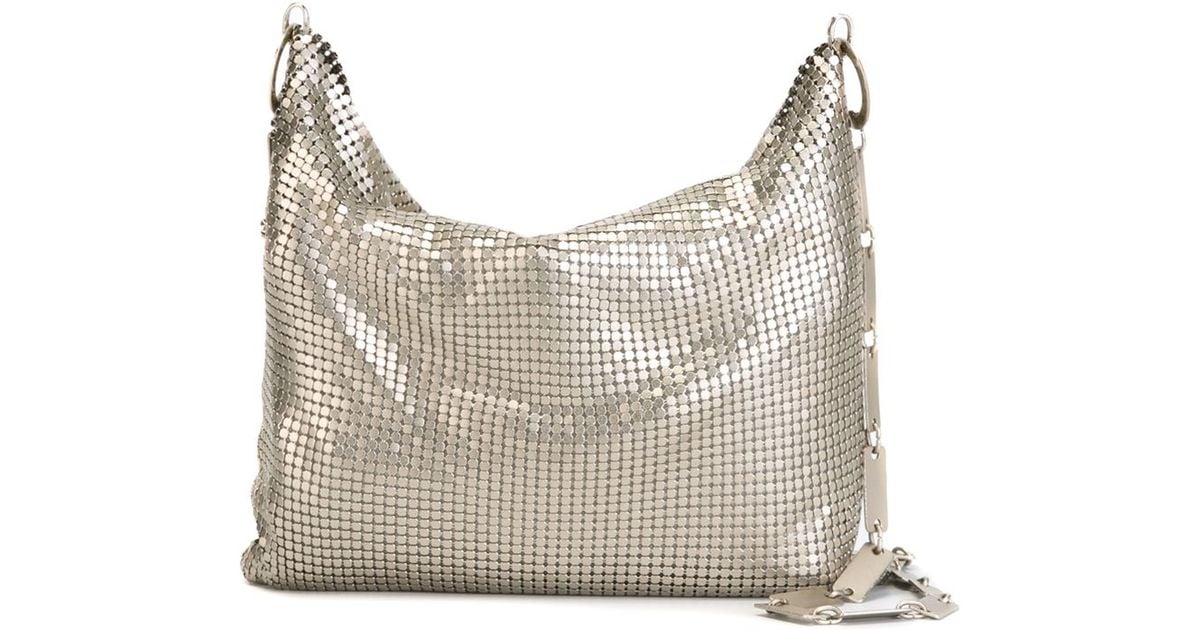 mesh shoulder bag