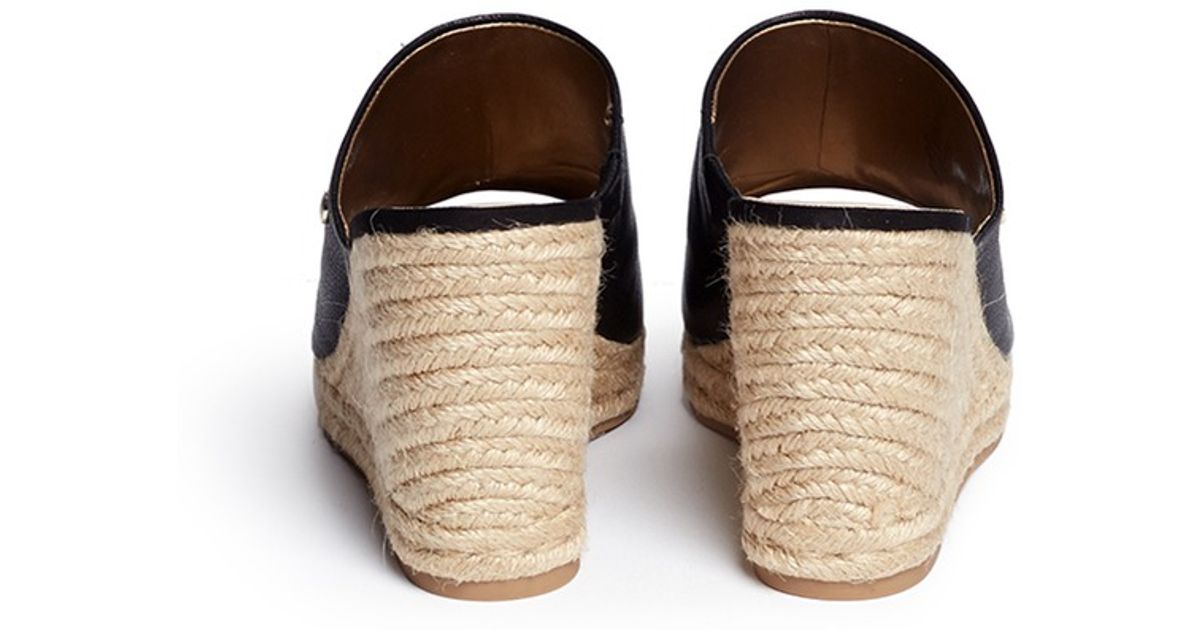 sam edelman wilton leather mule sandals
