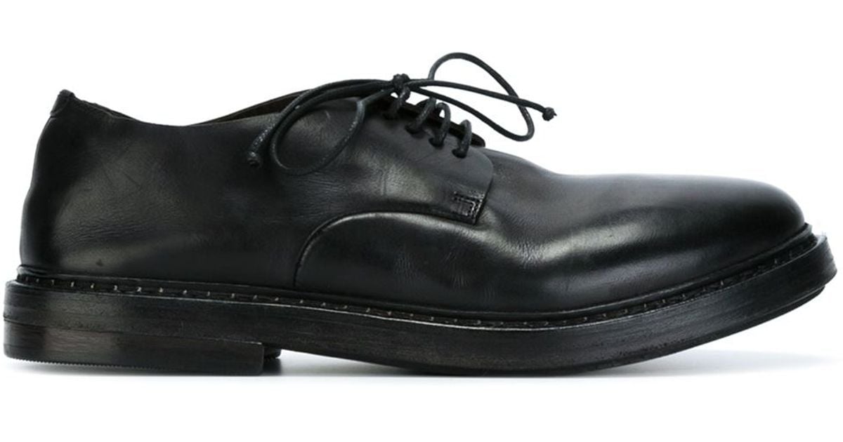 black leather shoes rubber sole