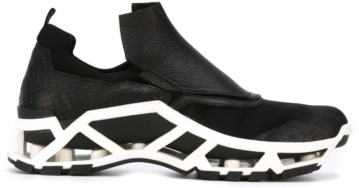 Cinzia Araia 'moon' Sneakers in Black for Men | Lyst