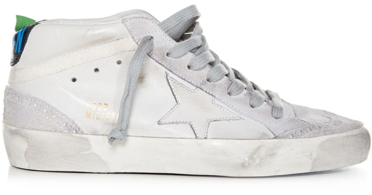 golden goose mid star white