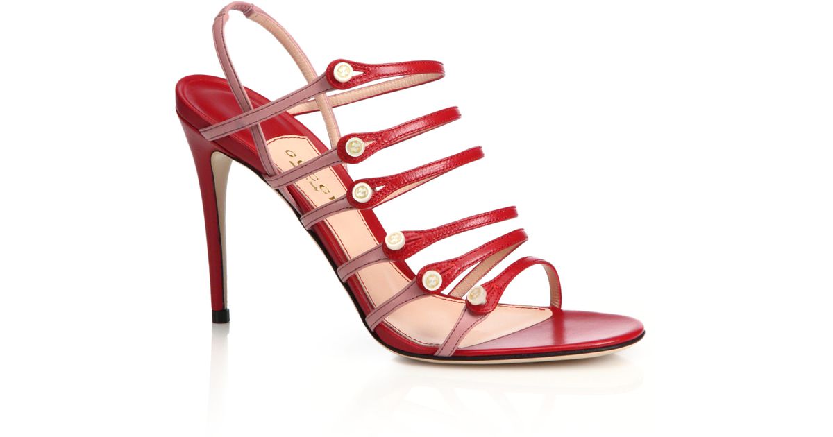 gucci strappy sandals
