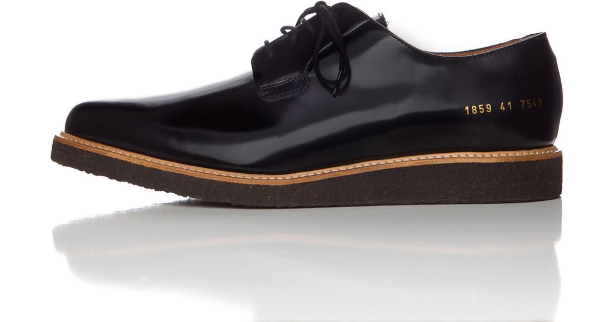Common projects sales derby shine black