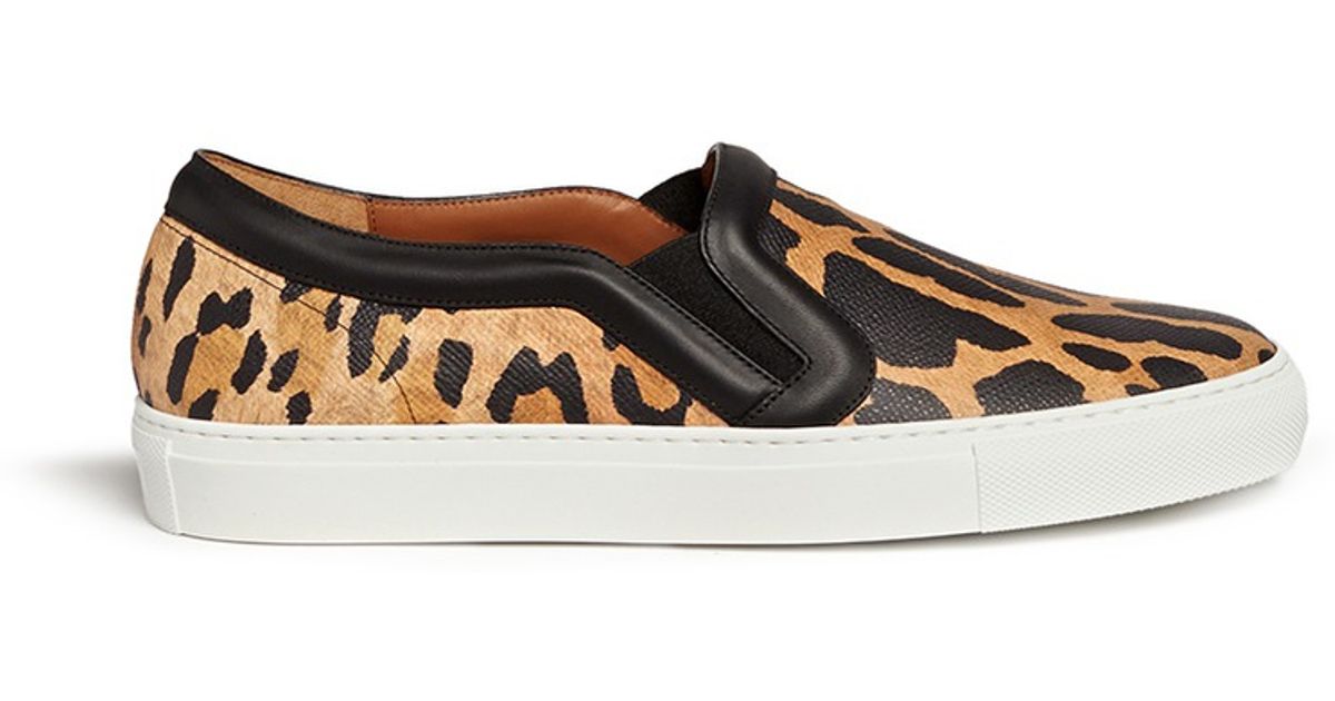 leopard print skater shoes