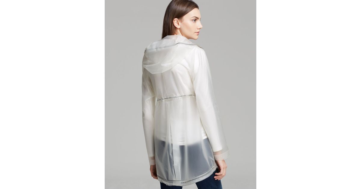 Hunter Raincoat Original Clear Smock In Multicolor Lyst Hunter raincoat original clear smock in multicolor lyst