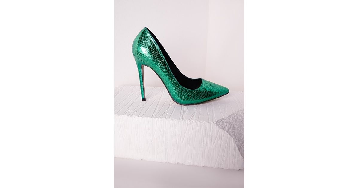 teal stiletto heels