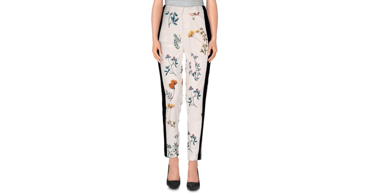 Custommade• Casual Pants in Multicolor (Ivory) | Lyst