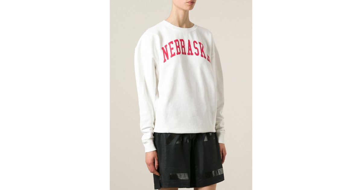 off white nebraska hoodie