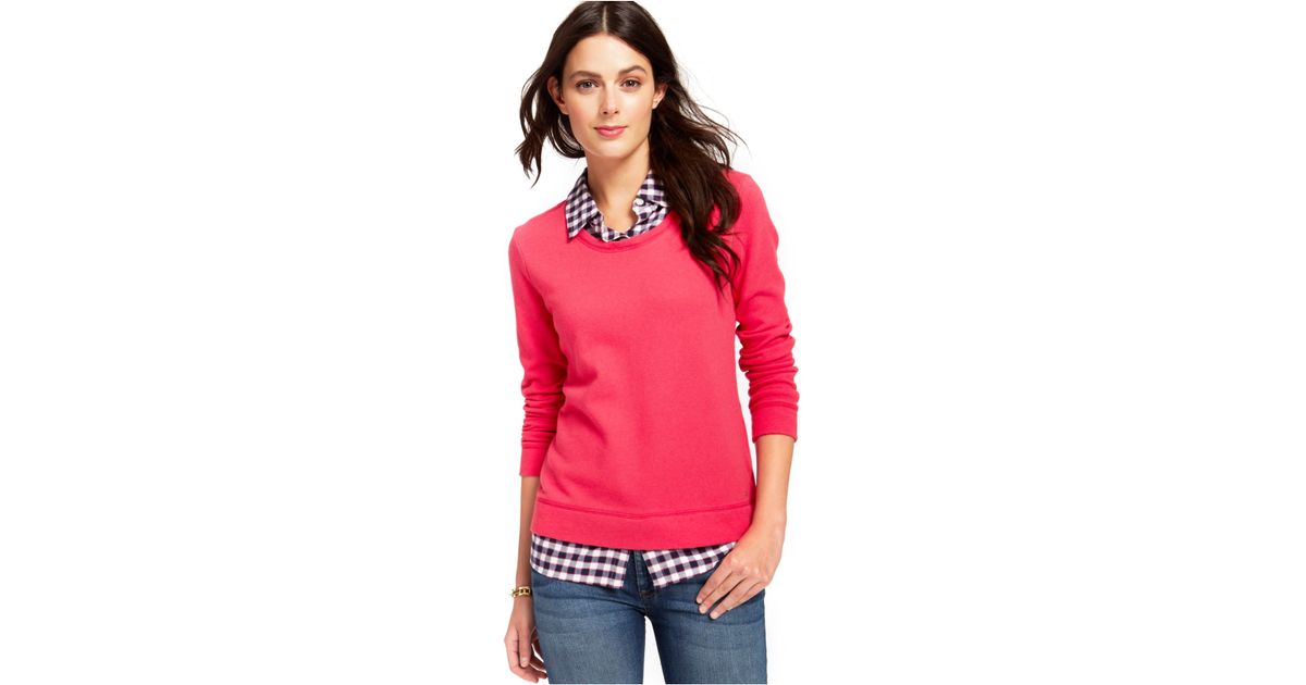 Tommy Hilfiger Plaid Layered Shirt 
