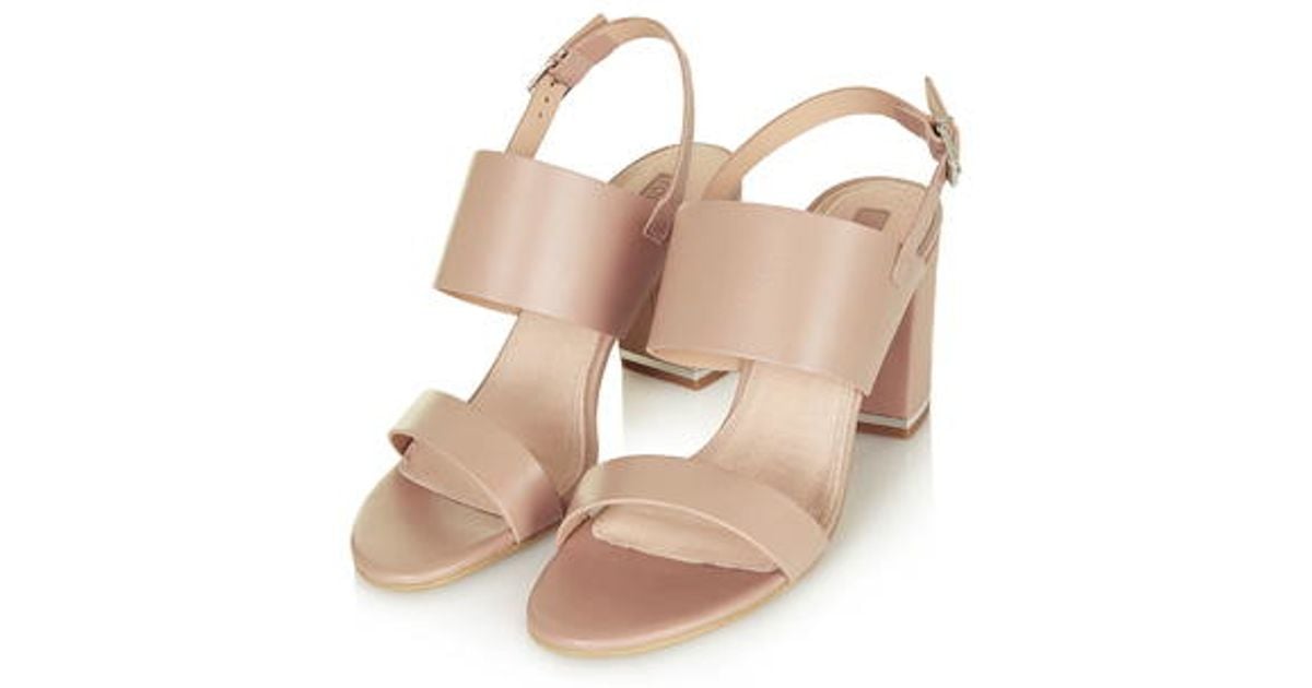 TOPSHOP Raffy Block Heel Sandals in 