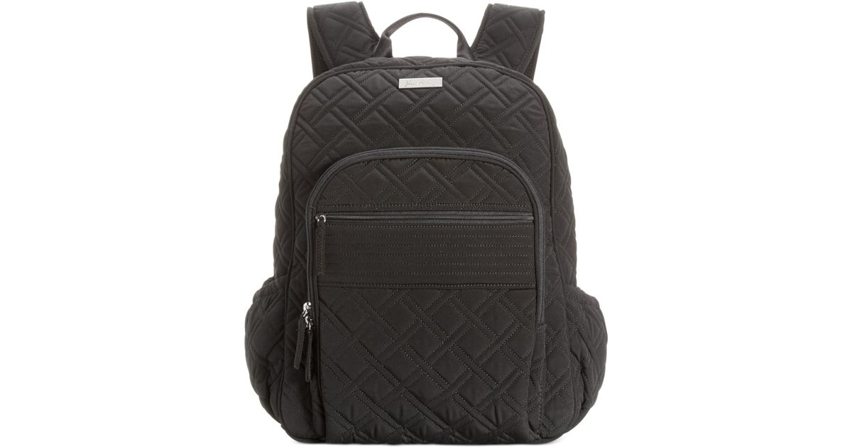 black backpack vera bradley