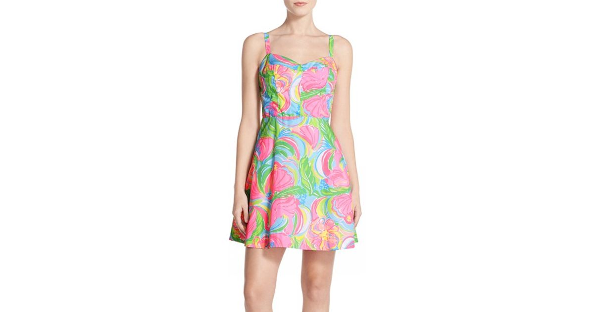lilly pulitzer fit and flare dress