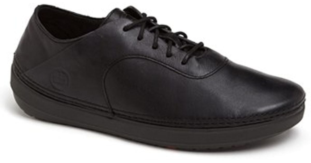 Fitflop 'flex' Sneaker in Black Leather 