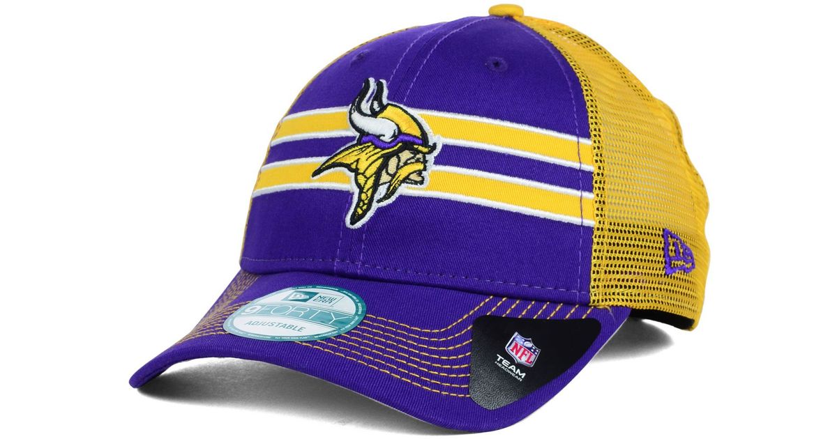 vikings trucker hat