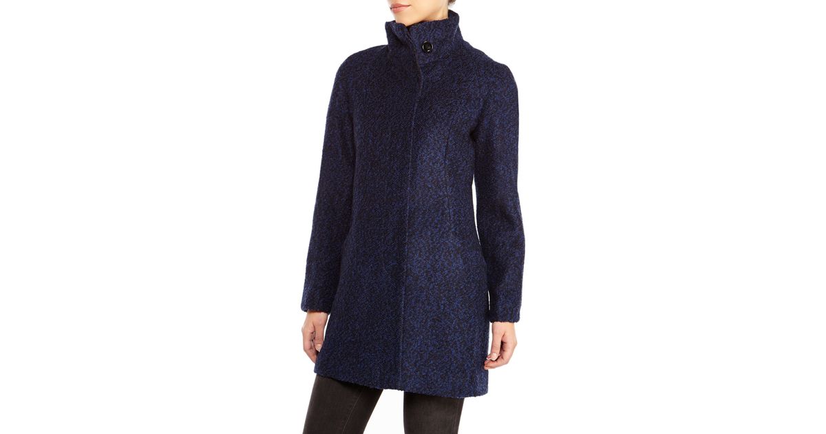 anne klein boucle coat