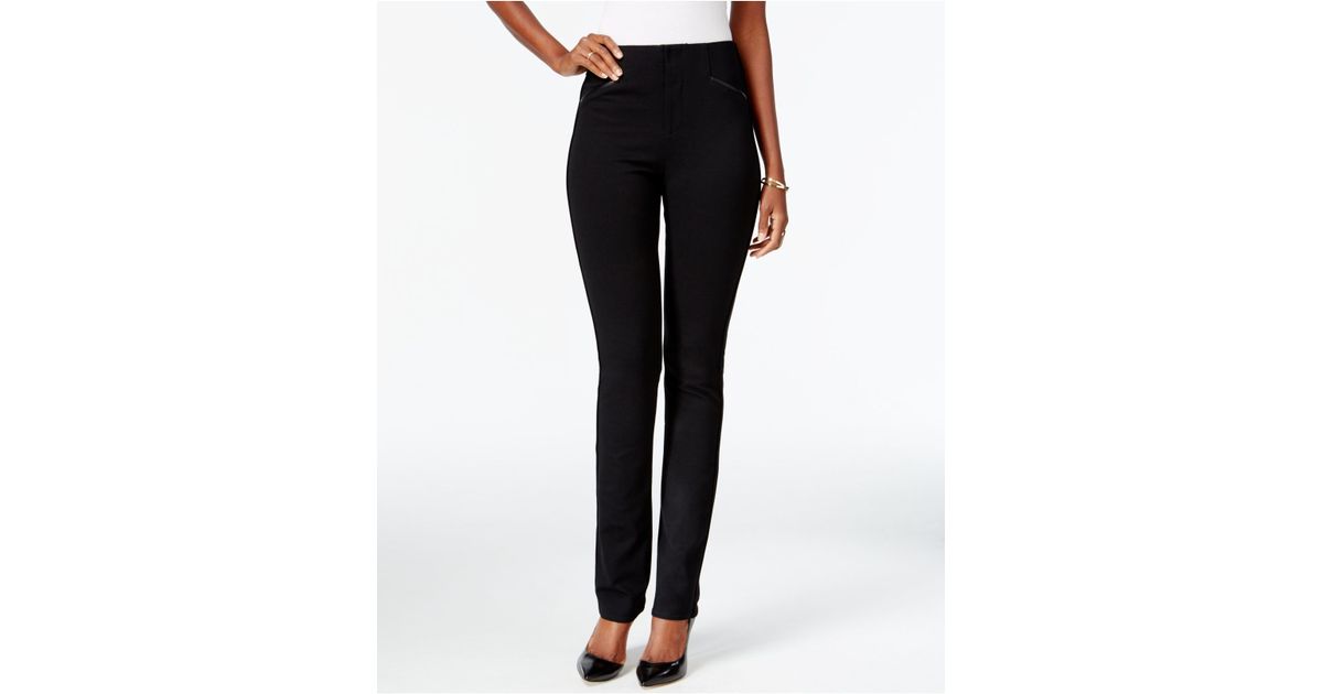 inc curvy fit straight leg jeans