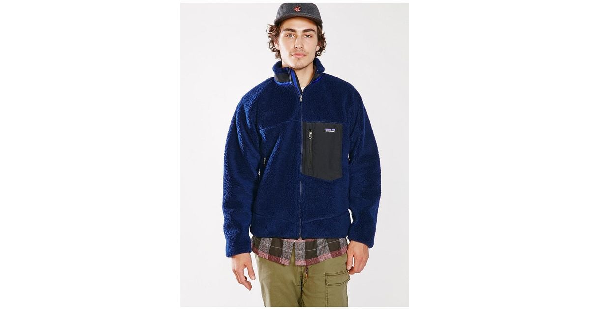 Patagonia Classic Retro X Jacket in Blue for Men Lyst Canada