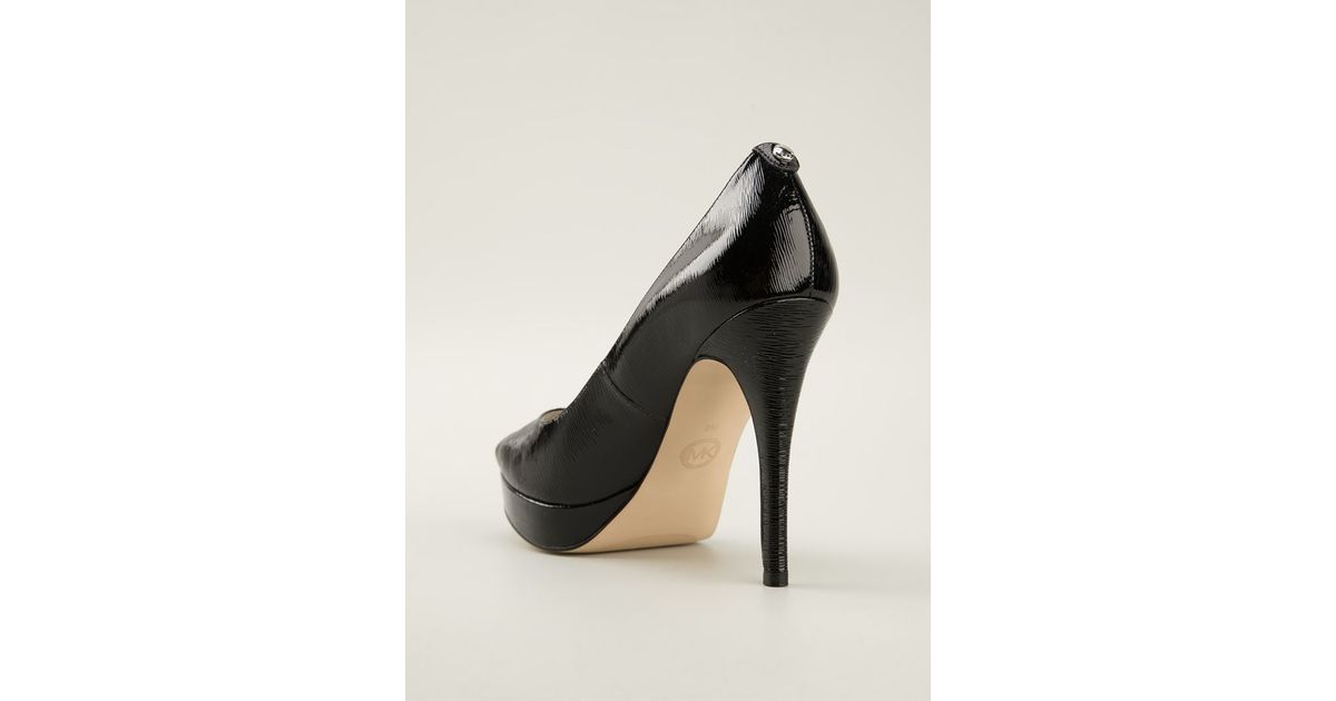 MICHAEL Michael Kors 'york' Platform Pumps in Black | Lyst