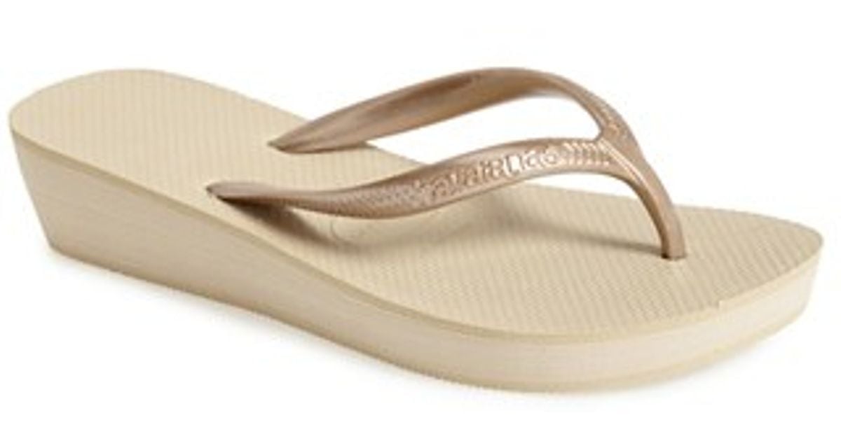 havaianas wedge slippers