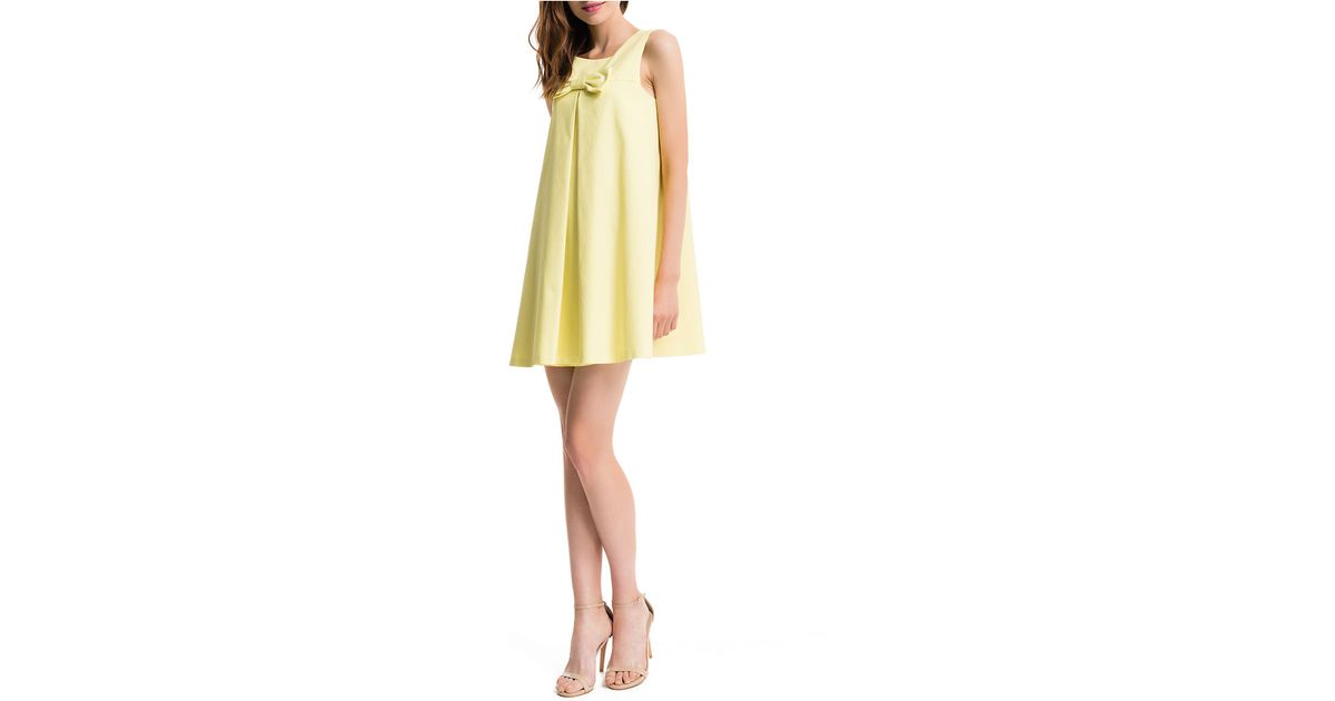 cece a line bow dress