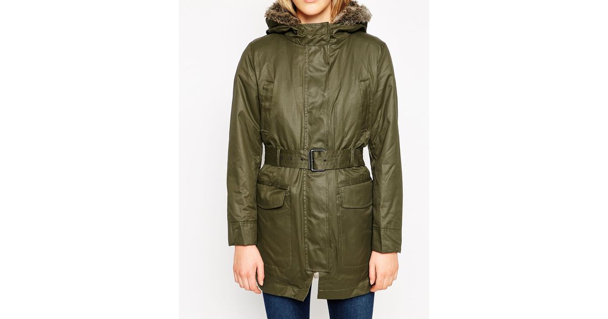 mango fur hooded coat