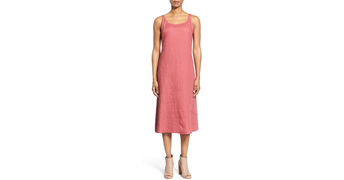 eileen fisher midi tank dress