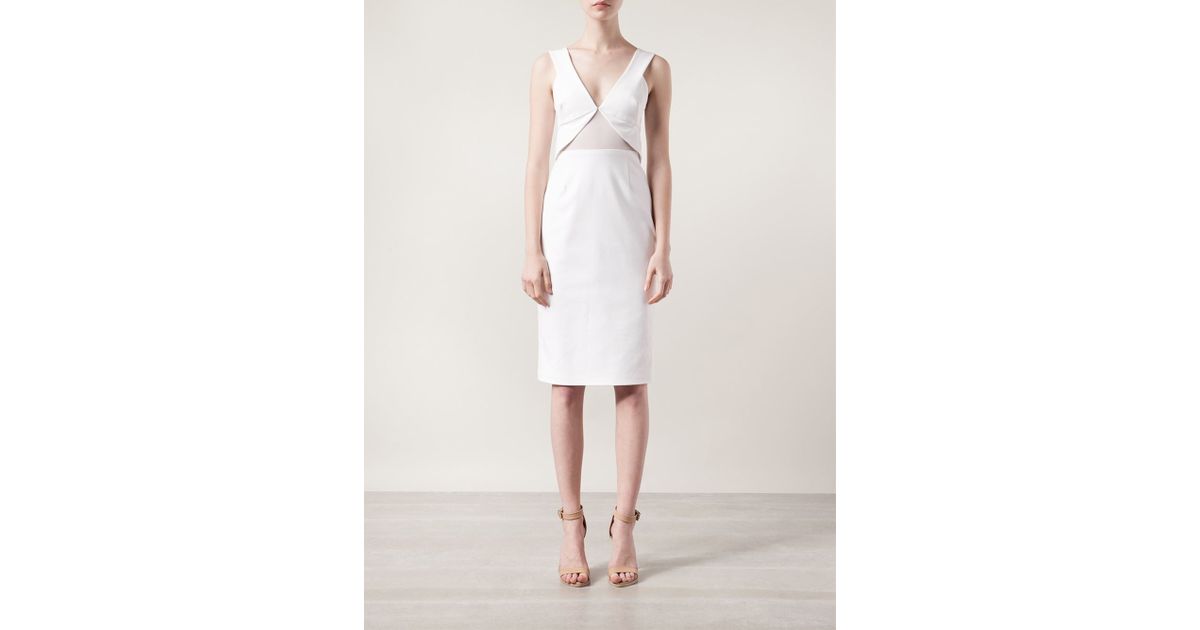 cushnie et ochs white dress