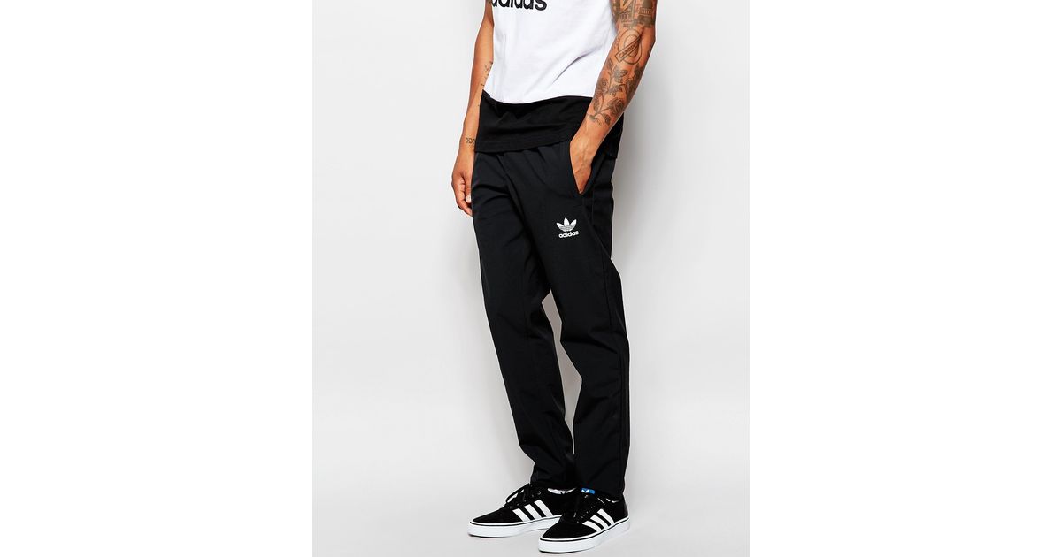 Lyst - Adidas Originals Montage Trackpants in Black for Men
