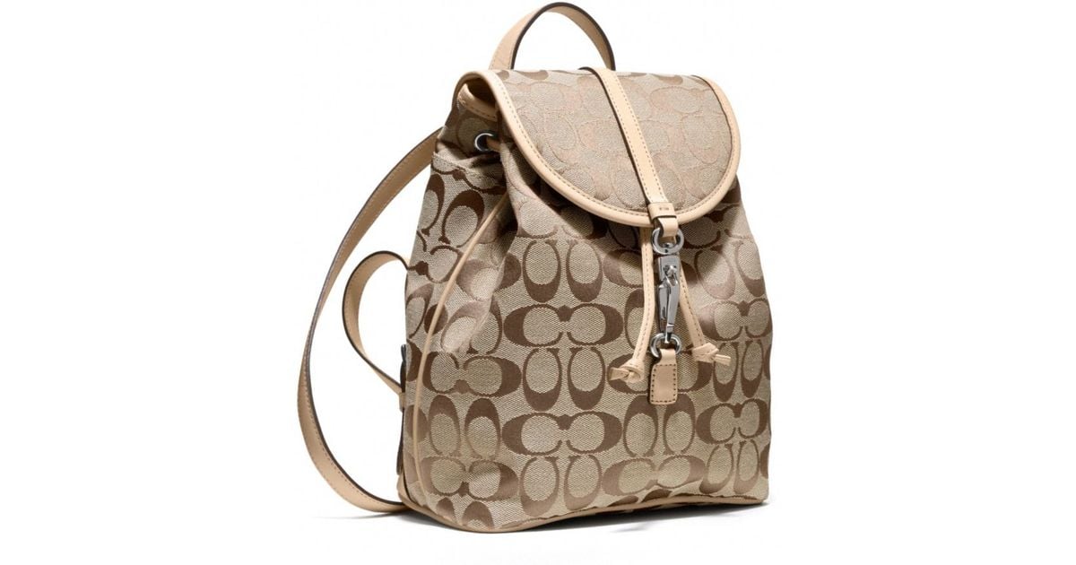 coach backpack for ladies