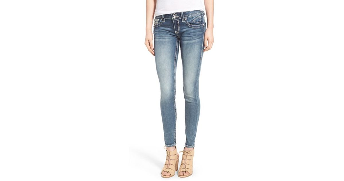 vigoss distressed skinny jeans