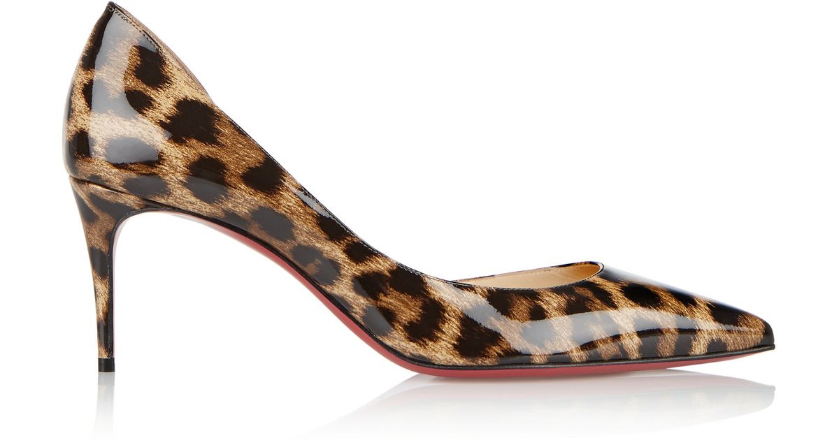 louboutin leopard heels