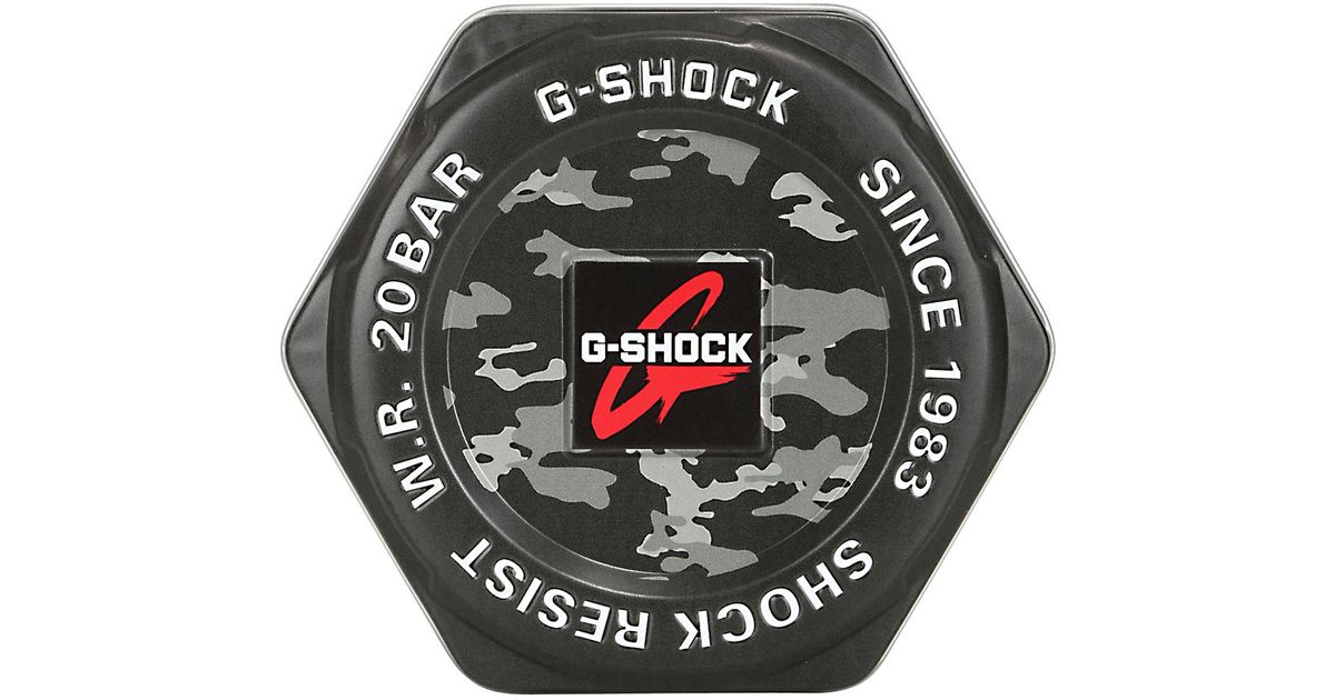 g shock camouflage gray
