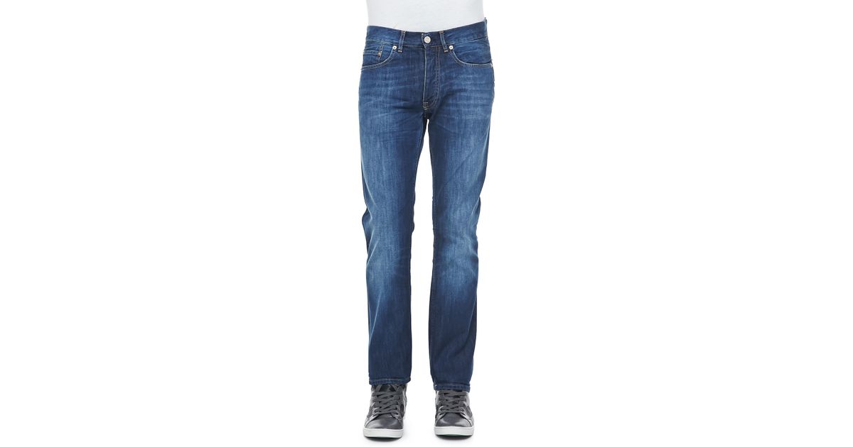 Acne Studios Roc Verakai Slim Fit Jeans in Blue for Men - Lyst