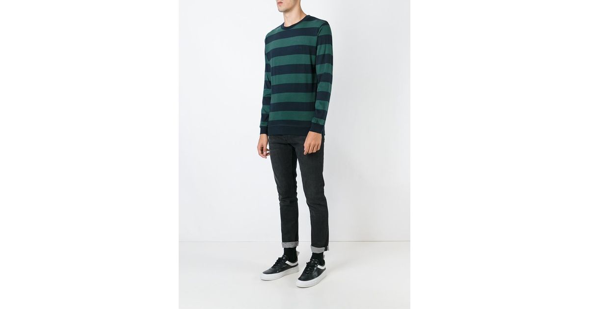 Stussy Striped Long Sleeve T-shirt in 