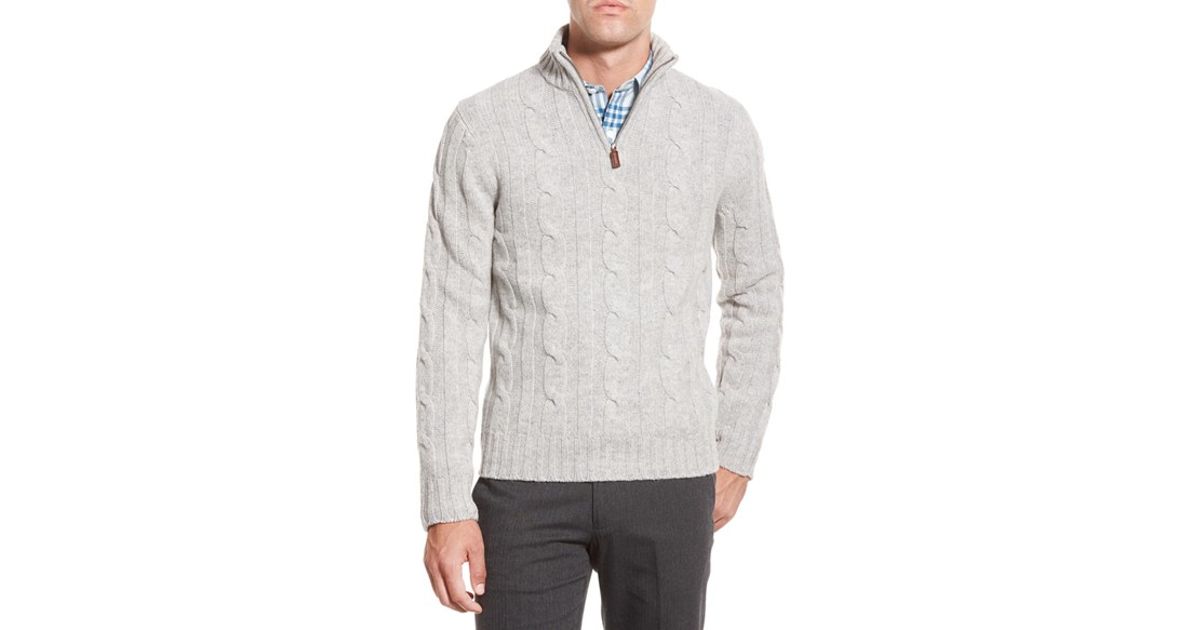 bonobos quarter zip