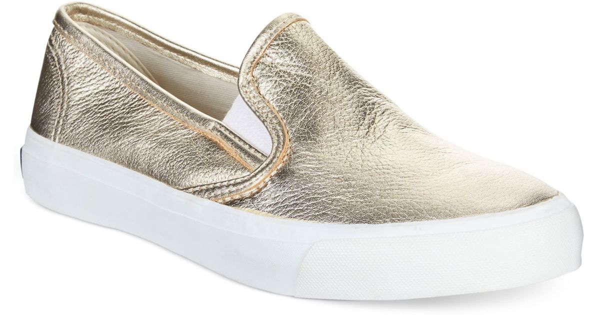 sperry seaside platinum