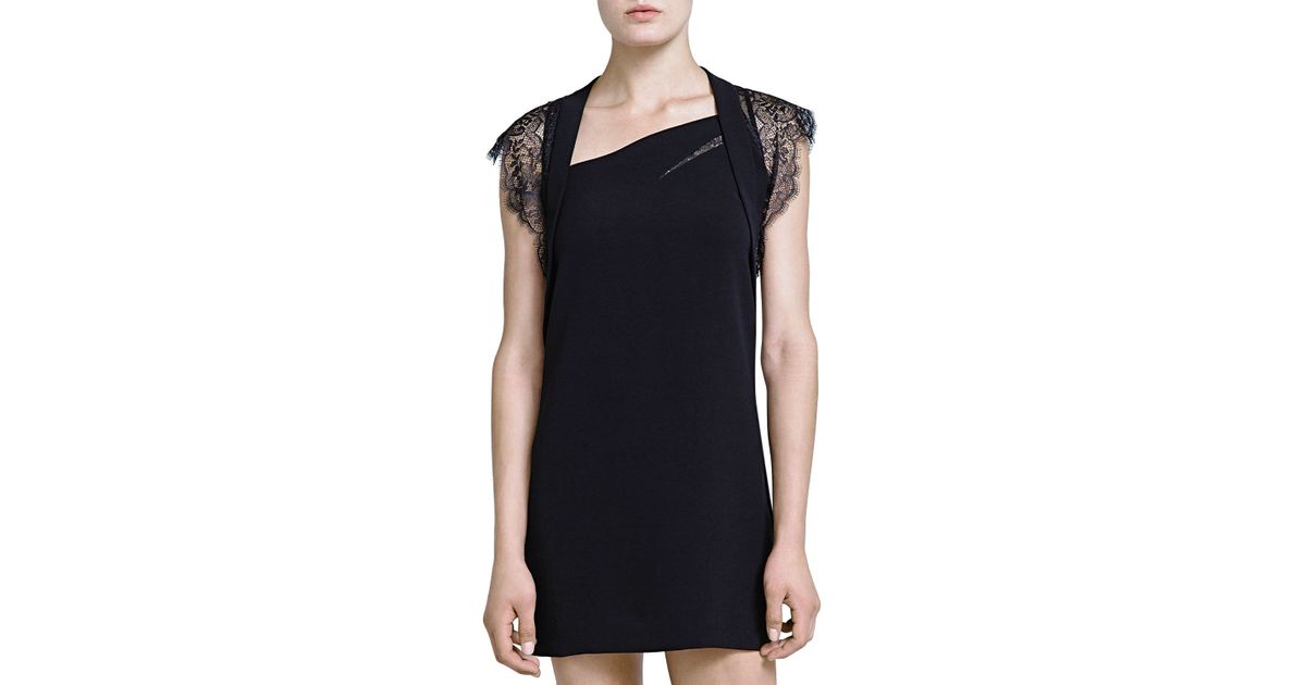 the kooples black lace dress