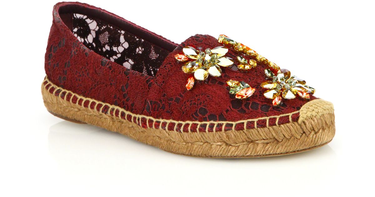 jeweled espadrilles